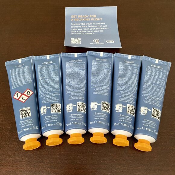 ✨2x HP✨ITA Airways Wellness On Board Set NWT - Picture 5 of 8